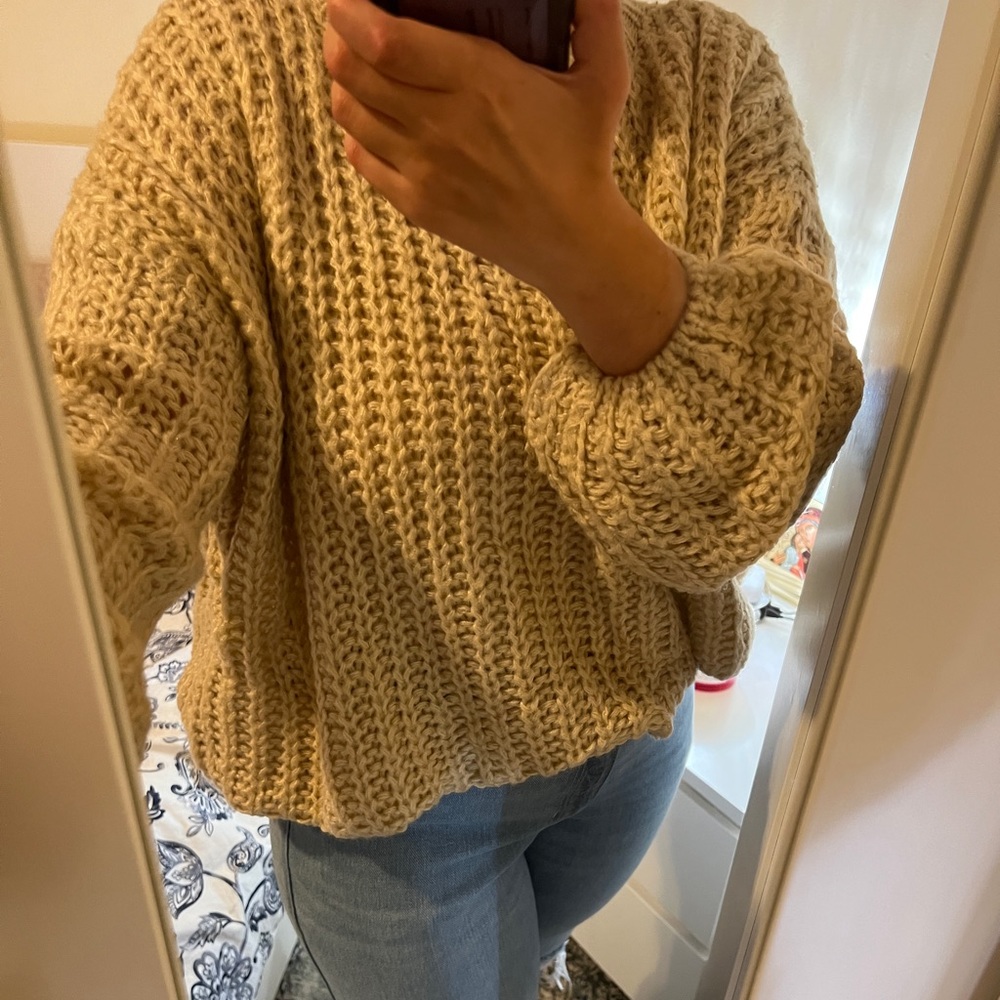 Very Soft Beige Sweater
